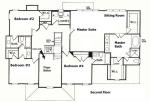 Blaylock Model 2nd Level Floorplans.