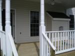 Back porch, notice the fan outside. :)