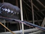 Ductwork in attic