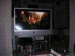 My new Samsung 50" DLP HDTV Monitor, Yamaha 5650 Dolby 6.1 Receiver, and Samsung HD-931 DVD Player with DVI to the Monitor