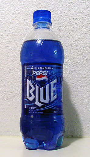 صور بيبسى وسفن على الموضة Blue-pepsi